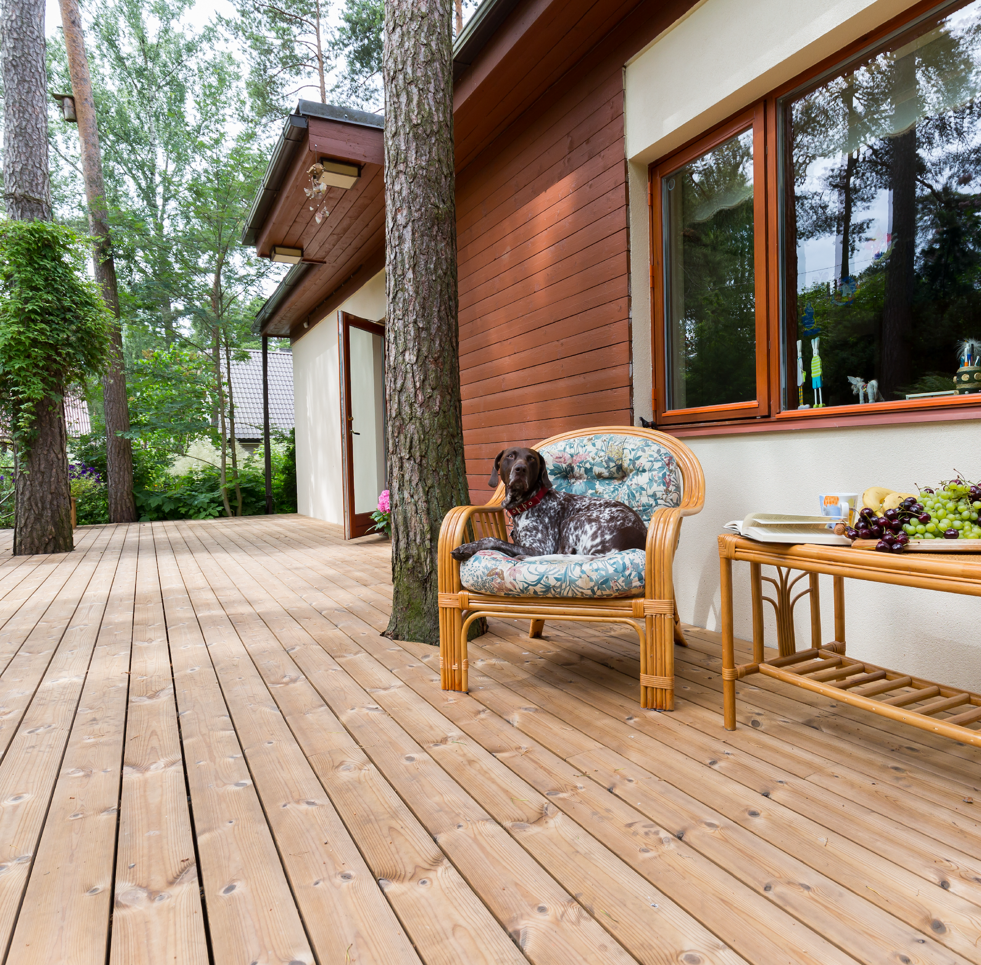 デッキ材について